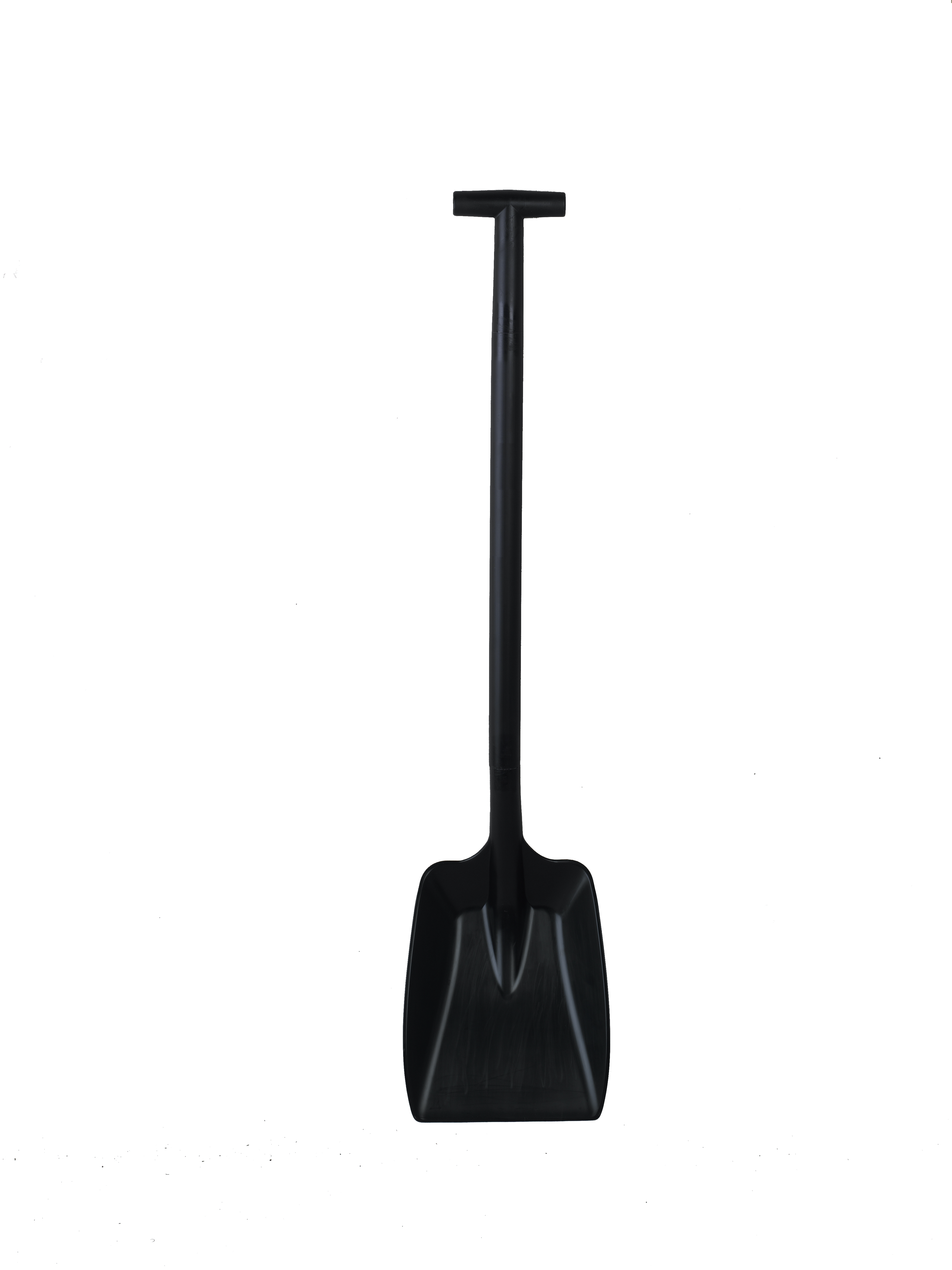 Polypropylene Black T Handle Square Mouth Plastic Shovel